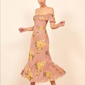 COPY - Reformation butterfly dress